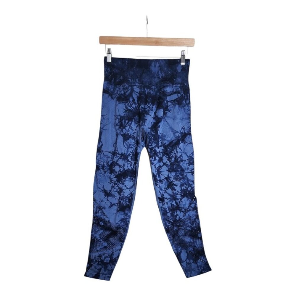 Pink by Victorias Secret Elastic Waist Leggings size X-Small Blue